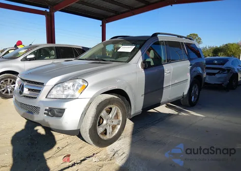 2007 Mercedes-Benz Gl 450 4Matic z USA, uszkodzony, nr VIN 4JGBF71E77A170124